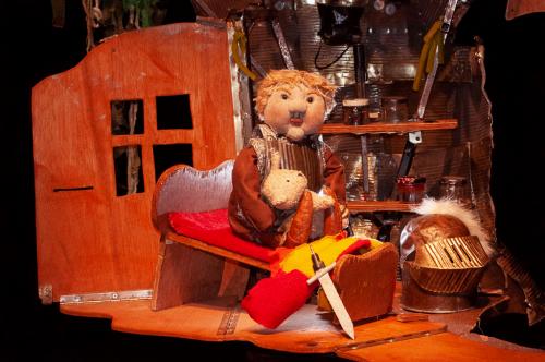 Voorstelling "De ridder die bang was in het donker"