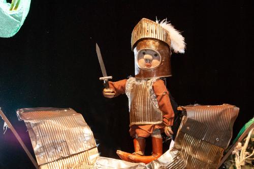 Voorstelling "De ridder die bang was in het donker"